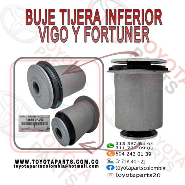 buje estabilizadora toyota vigo h3 1205 hc